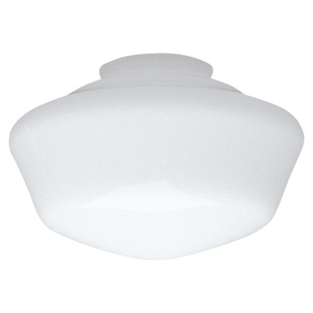 4-Inch Wired Flush Mount Ceiling Light Fixture Holder - White, E26 Socket, 120V (11876WJB)
